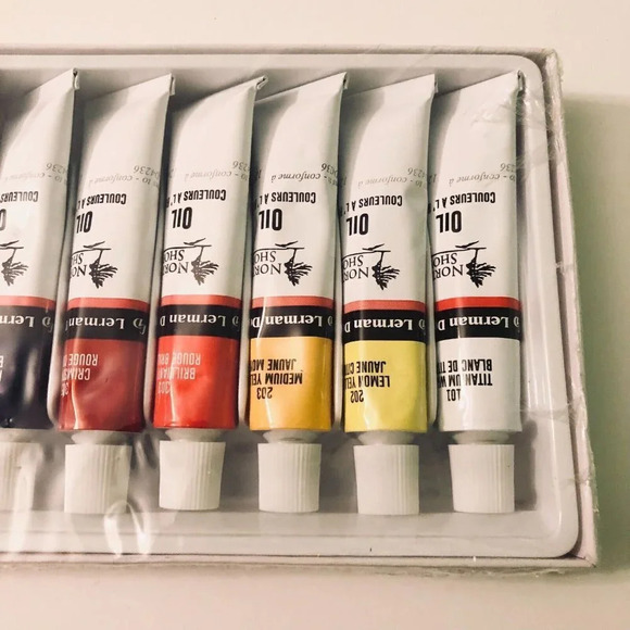 North Shore Oil Paints Set Of 12 12ml Lerman Decor Inc Art  Painting - Picture 12 of 14